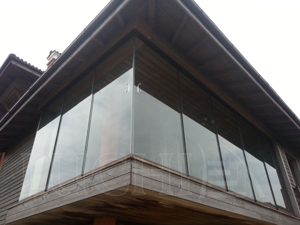 Sliding exterior system